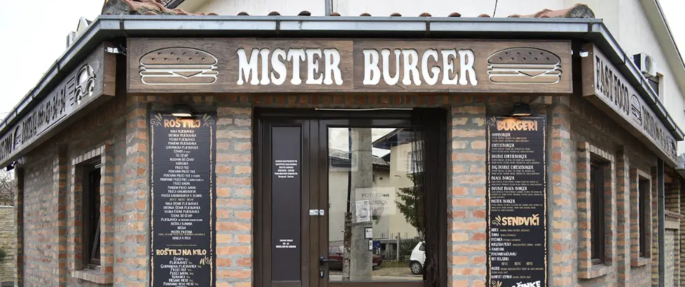 Fast food Mister burger