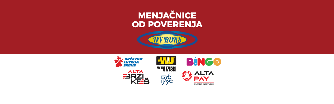 Menjačnica NV Kurs 3