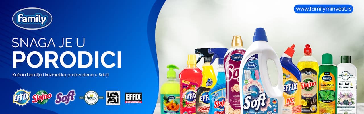 Proizvodnja kućne hemije Family M Invest