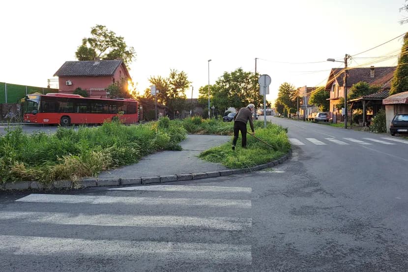 Batajničanin ne čeka grad, već uređuje sam