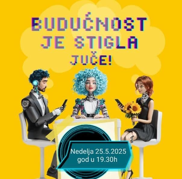 Najava predstave: „Budućnost je stigla juče“ u Pozorištu Amatera Batajnice
