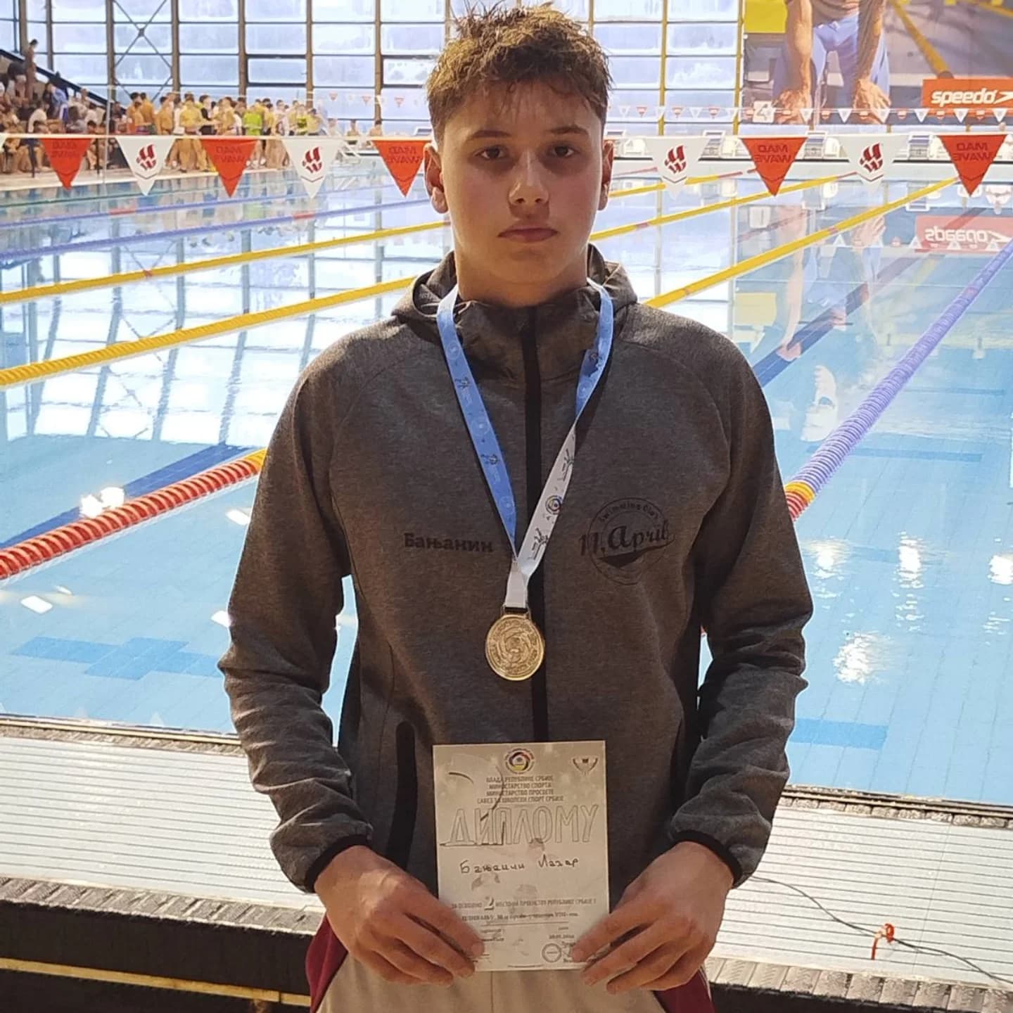 Niz uspeha se nastavlja - državno srebro za našeg Lazara Banjanina